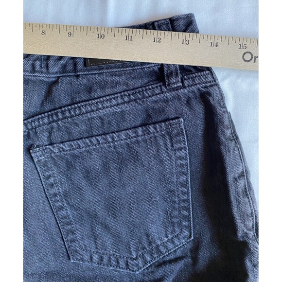 Hollister Shorts Women's 5 27w Black Stretch Distress Cutoff Denim‎ High Rise - Picture 9 of 11